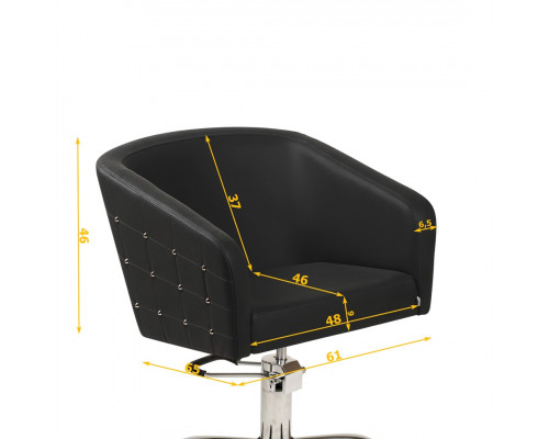 Гламрок кресло парикмахерское (гидравлика + диск)