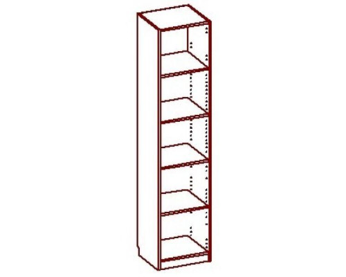 Шкаф-стеллаж Стандарт-1.1